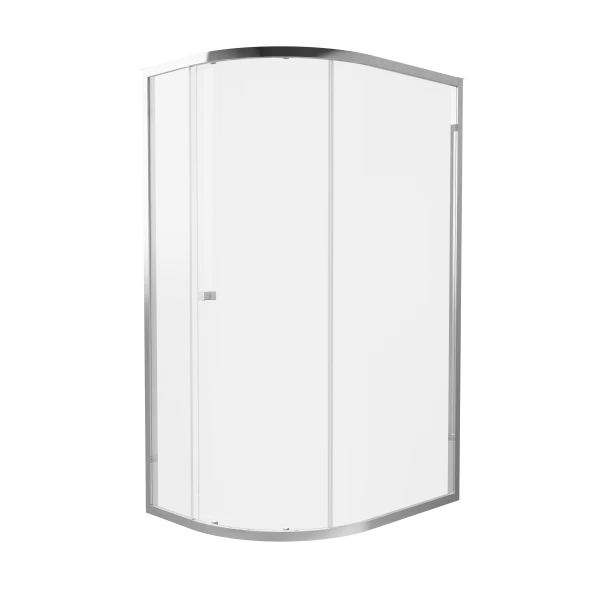 Britton Hoxton 6 Quadrant Single Door 1200 X 800 Chrome