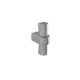Burlington Riviera Ribbon Handle Pair Chrome detail view - Image 2