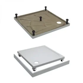 Crosswater Rectangle 1685 x 900 Riser Kit detail view - Image 2