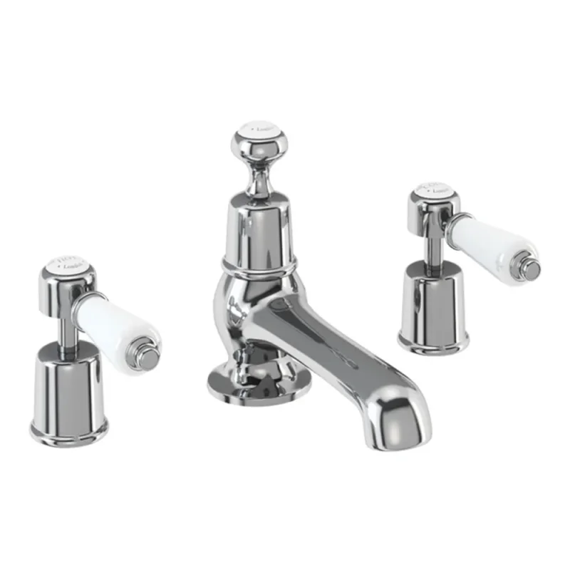 Burlington Quarter Turn 3th Tap With Pop Chrome product image - Image 3
