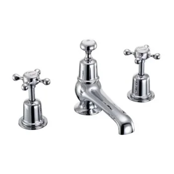 Burlington Quarter Turn 3th Tap Brushed Nickel product image - Image 2