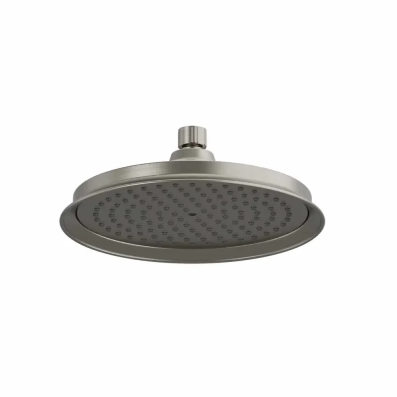 Burlington 9'' Abs Air Round Rain Shower Head Brushed Nickel product image - Image 2