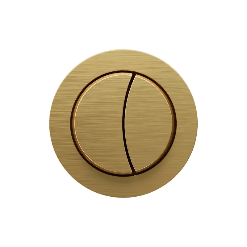 Crosswater Flush Button & Cable Brushed Brass product image - Image 3