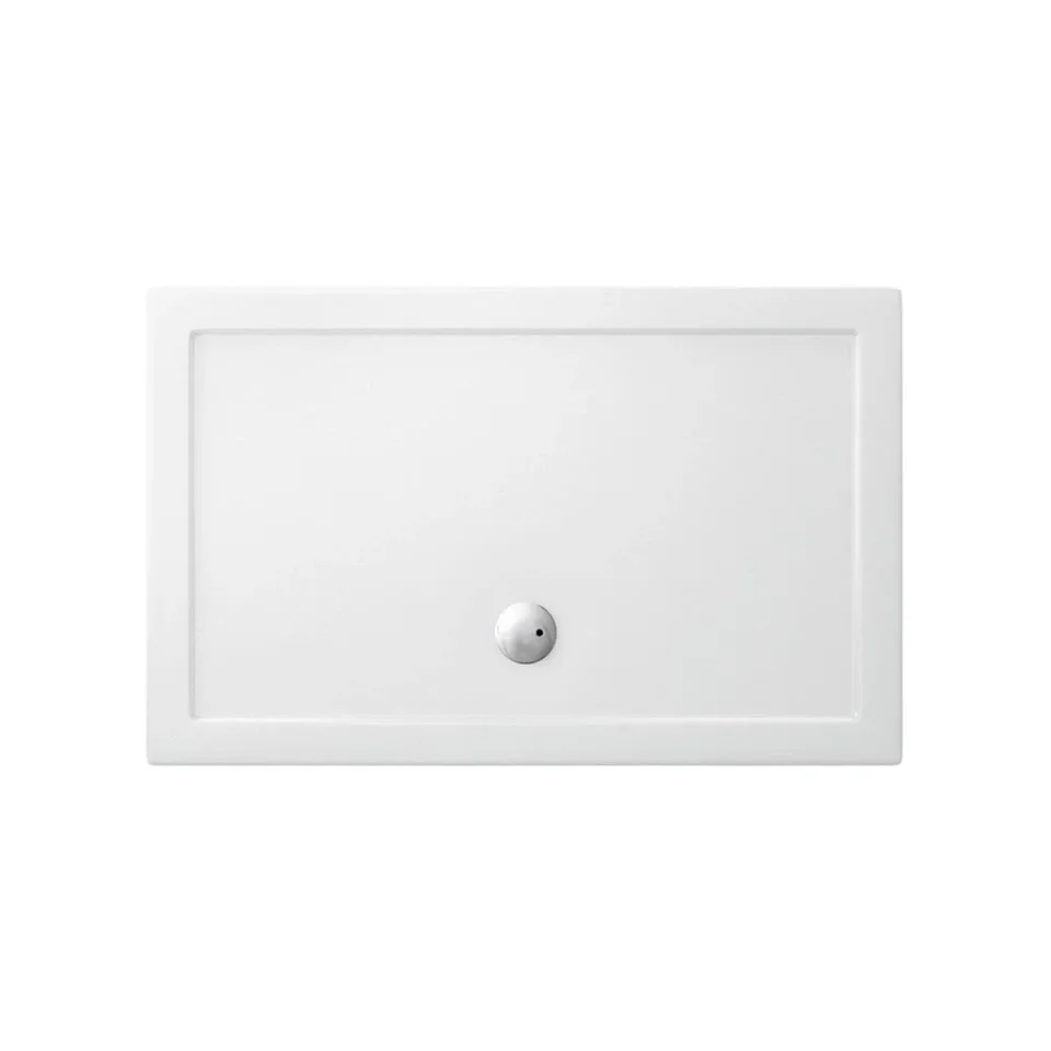 Britton Rectangle Shower Tray 1200mm X 760mm X 35mm product image - Image 2