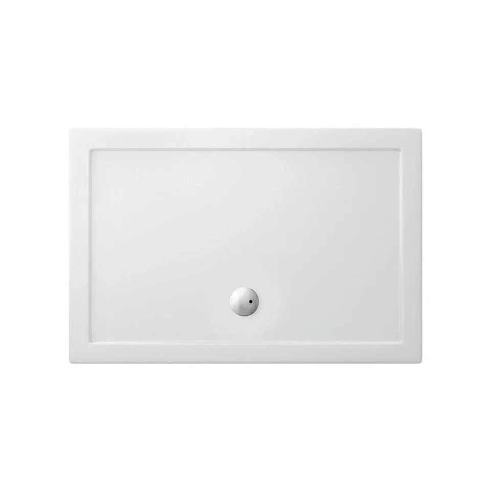 Britton Rectangular Shower Tray 800 X 1200mm detail view - Image 2