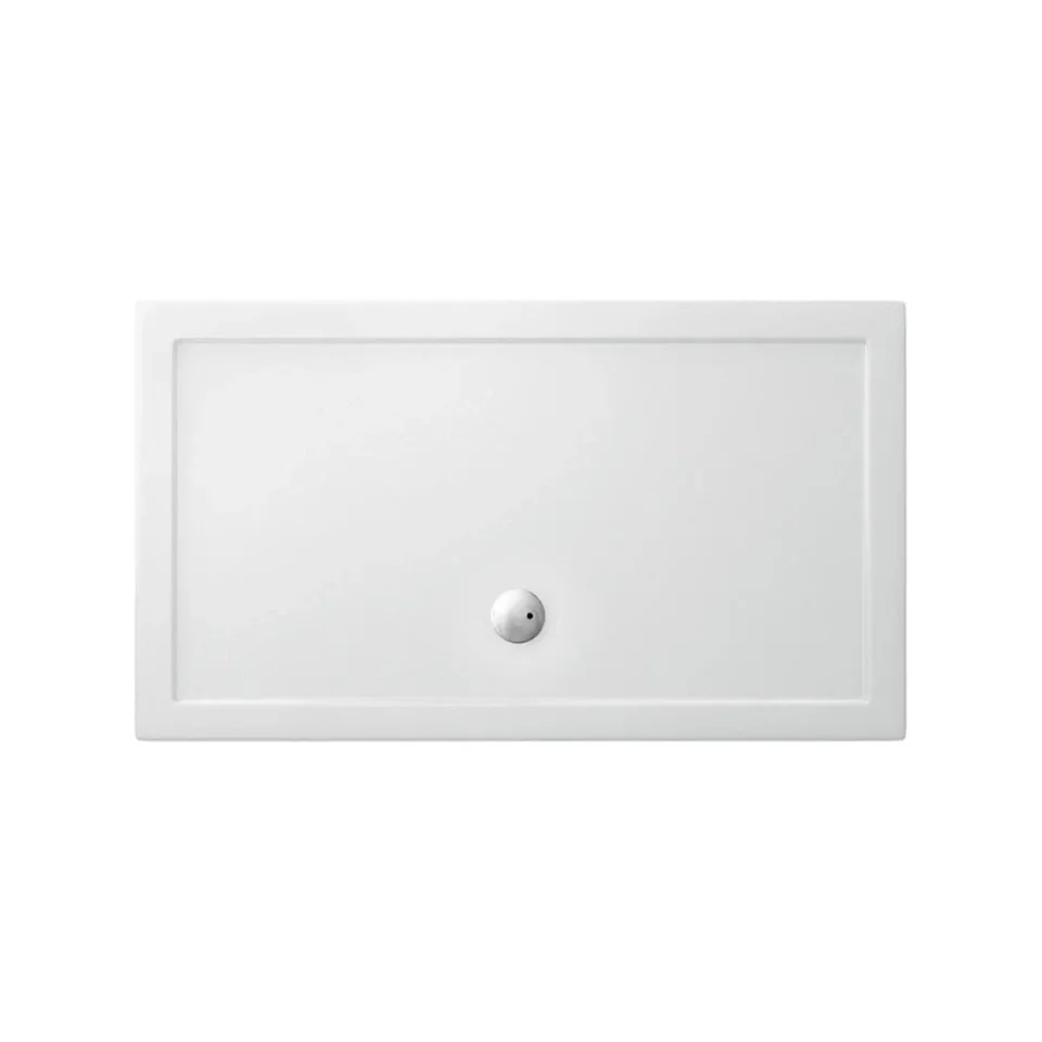 Britton Rectangular Shower Tray 800 X 1400mm detail view - Image 2