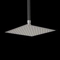 Crosswater Planet Fixed Head 250mm & Wall Arm Square Chrome