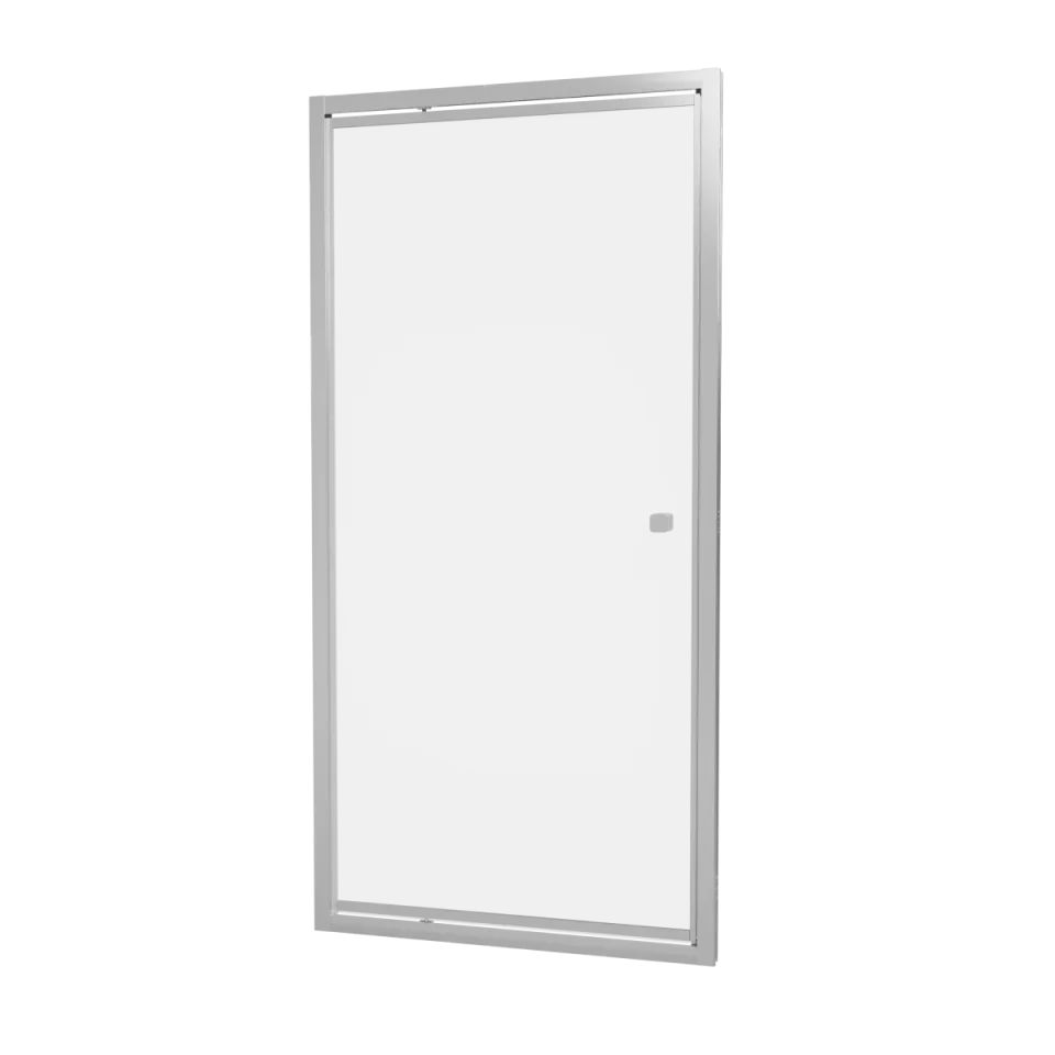 Britton Hoxton 6 Pivot Door 800 Chrome product image - Image 1