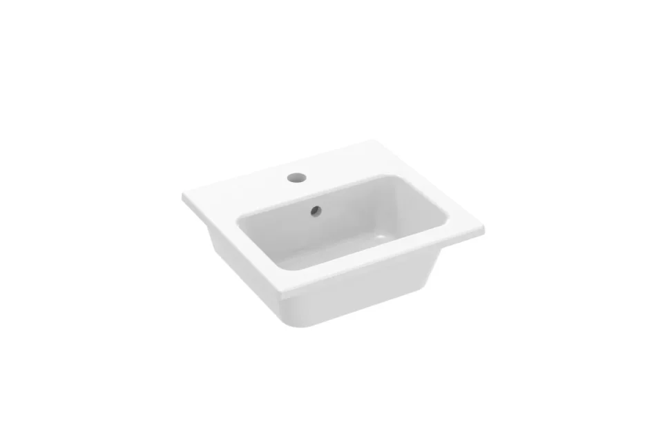 Saneux Uni 40x36cm Washbasin 1th detail view - Image 3