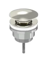 Saneux Universal Basin Waste, Slotted & Unslotted - Brushed Nickel product image - Image 4