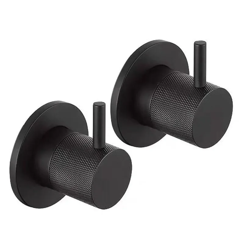 Just Taps Vos Wall Vaves Matt Black product image - Image 3