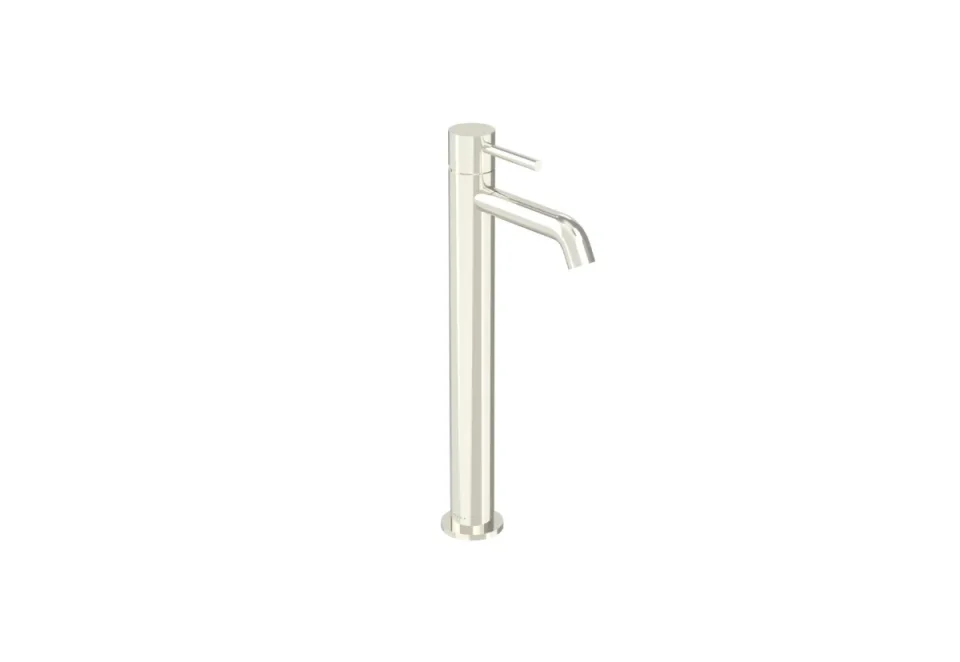 Saneux Cos Tall Basin Mixer Kit - W/ Classic Handle - Brushed Nickel (pvd) product image - Image 5