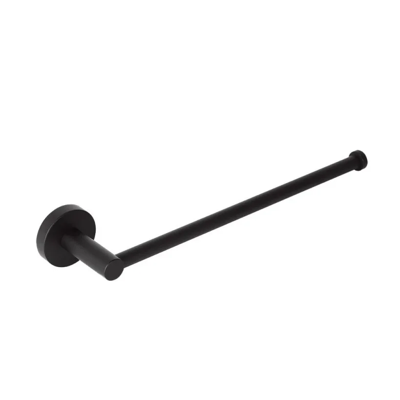 Just Taps Vos Towel Bar Matt Black product image - Image 2