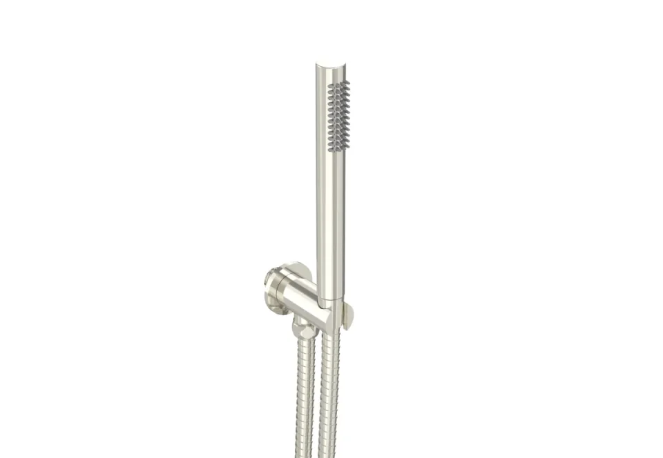 Saneux Cos Slim Handset - W/ Outlet Elbow & Holder & 150cm Hose - Chrome product image - Image 2