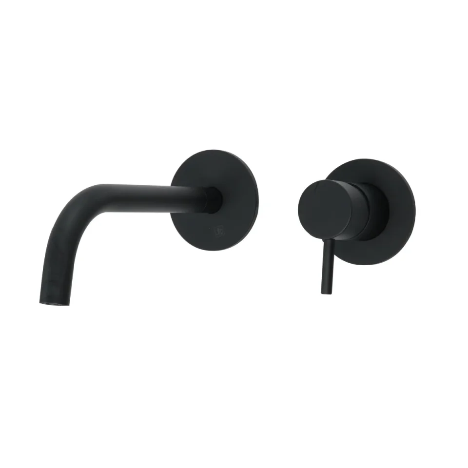Just Taps Vos Single Lever Wall Mounted Basin Mixer 150mm Slim Spout product image - Image 3