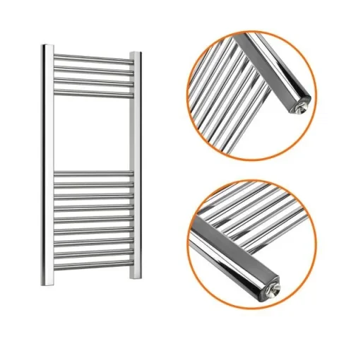 Inox Radiator Stainless Steel 800×400 detail view - Image 2