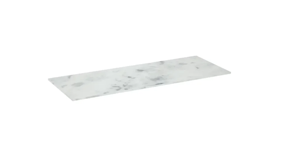 Saneux Uni 120cm Countertop - Matte Carrara White - 12mm product image - Image 4