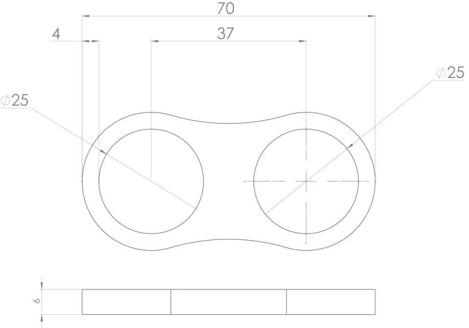 Saneux Hose Retaining Ring - Satin Black detail view - Image 2