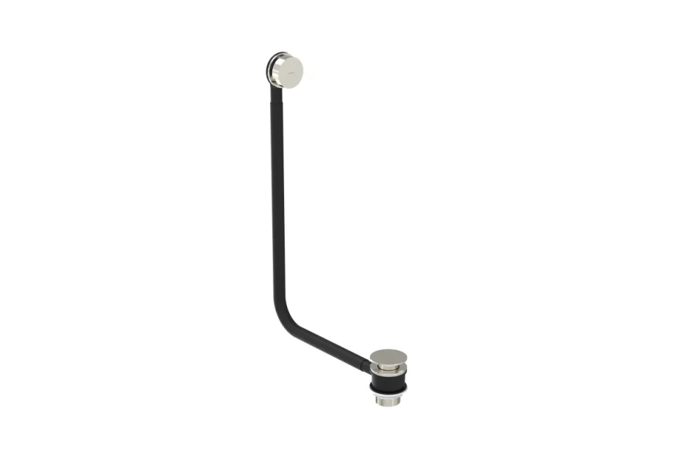 Saneux Cos Overflow & Clicker Waste - Brushed Nickel product image - Image 2
