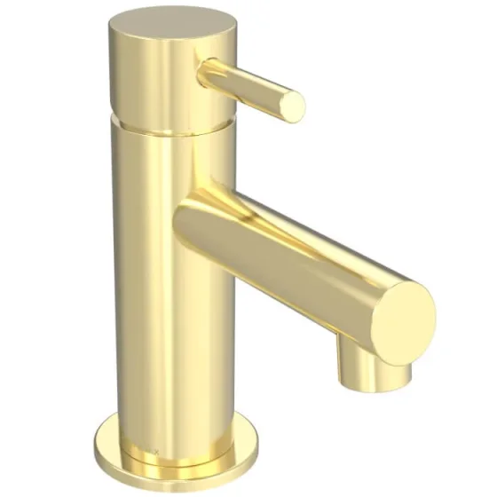 Saneux Cos Mini Basin Mixer - Brushed Brass product image - Image 3