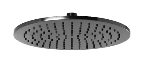 Just Taps Showerhead Brushed Black product image - Image 2