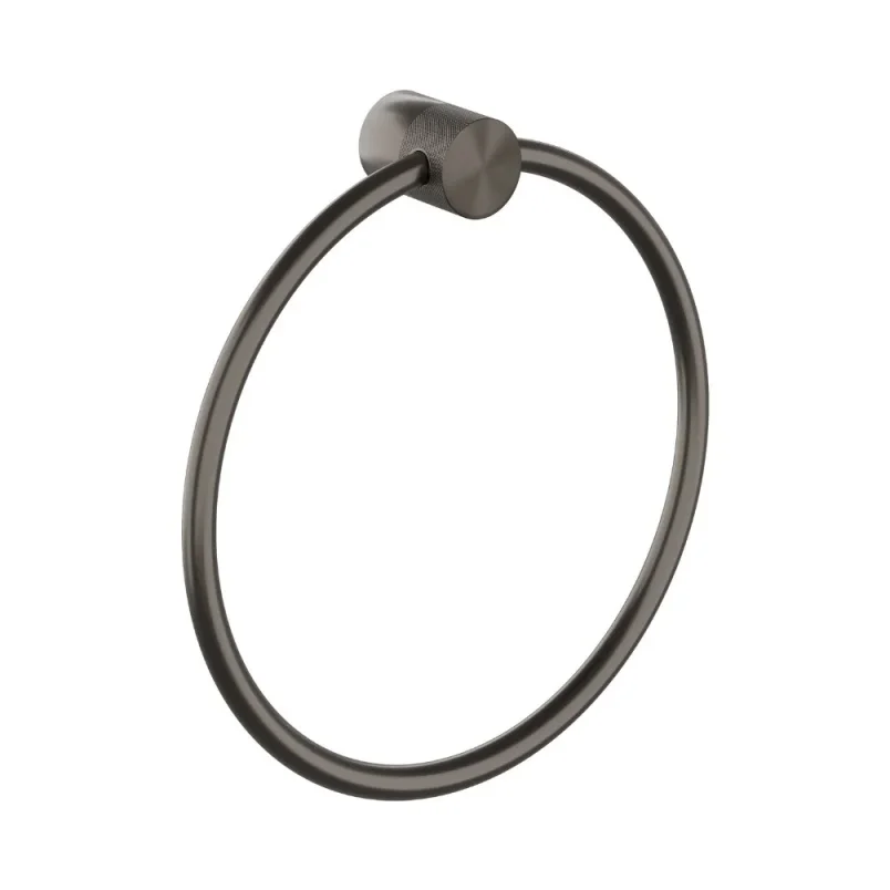 Hib Zepto Towel Ring - Gunmetal product image - Image 2