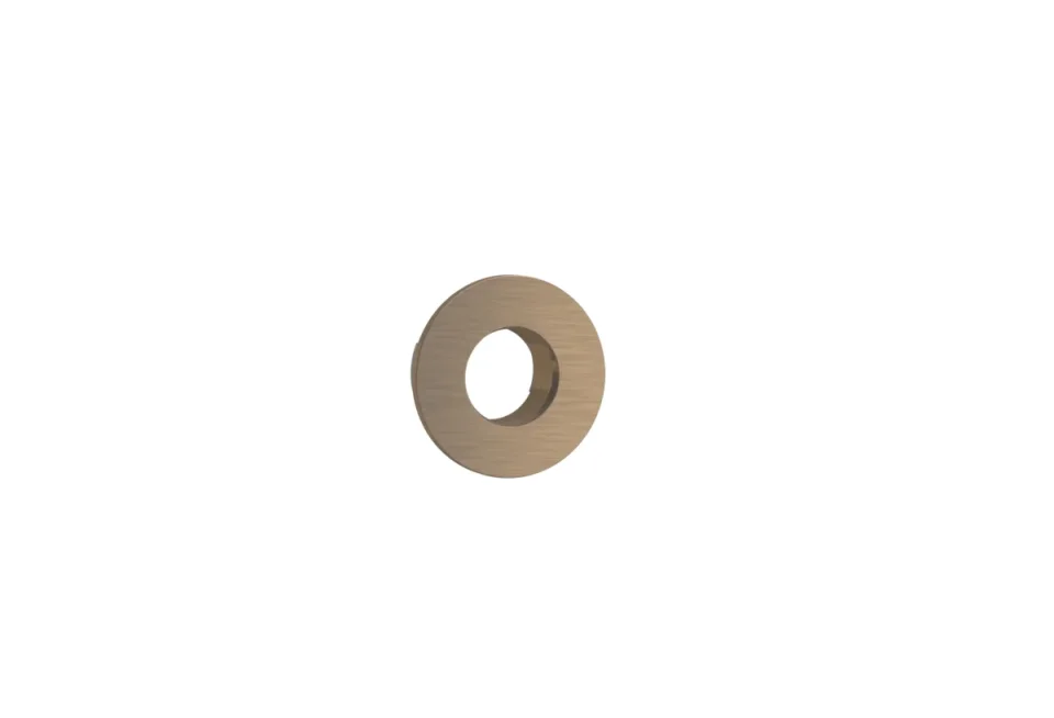 Saneux Overflow Cover - Brushed Bronze product image - Image 3