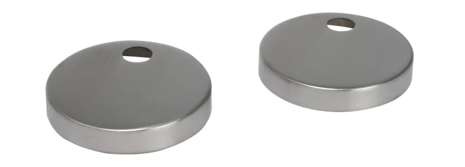 Just Taps Toilet Seat Fixing Cover Stainless Steel product image - Image 2