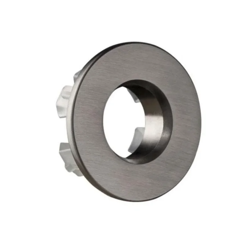 Just Taps Vos Overflow Cover Brushed Black product image - Image 2