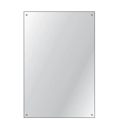 Hib Drilled Mirror 4mm Float Glass 45 X 30cm (6 Per Pack)