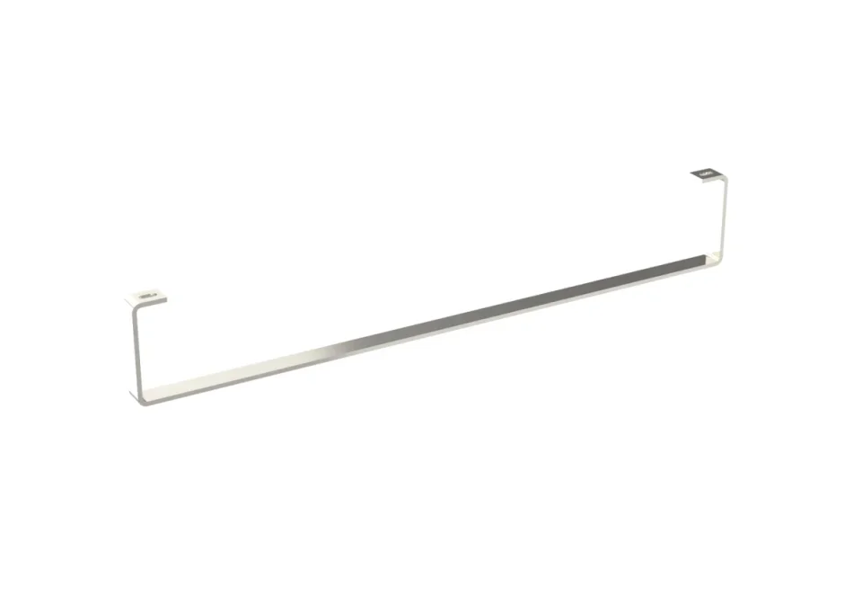 Saneux Matteo Slim 60cm Towel Rail (for 39002) - Brushed Nickel product image - Image 3