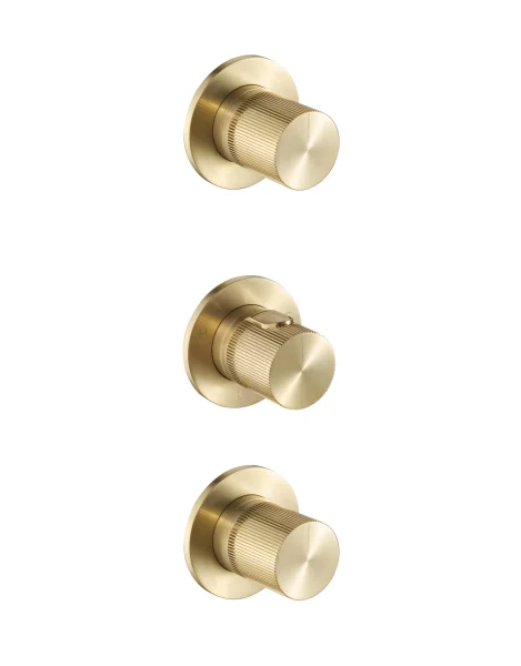JTP EVO Modular Thermostatic concealed 2 outlet shower valve