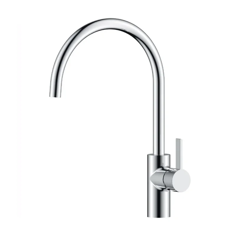 Just Taps Chrome Single Lever Sink Mixer detail view - Image 2