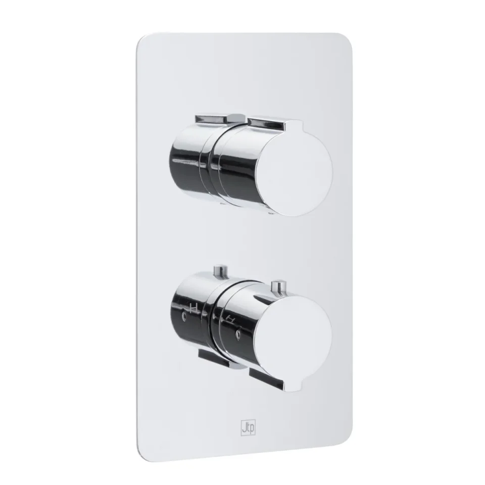Just Taps Curve Thermostatic Shower Valve 3 Options Chrome product image - Image 3