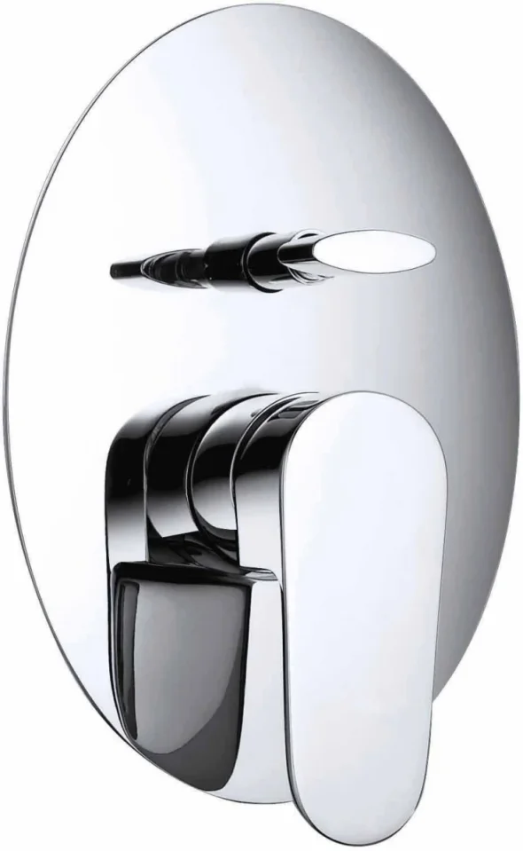 Just Taps Base Single Lever Manual Diverter Shower Valve Chrome product image - Image 2