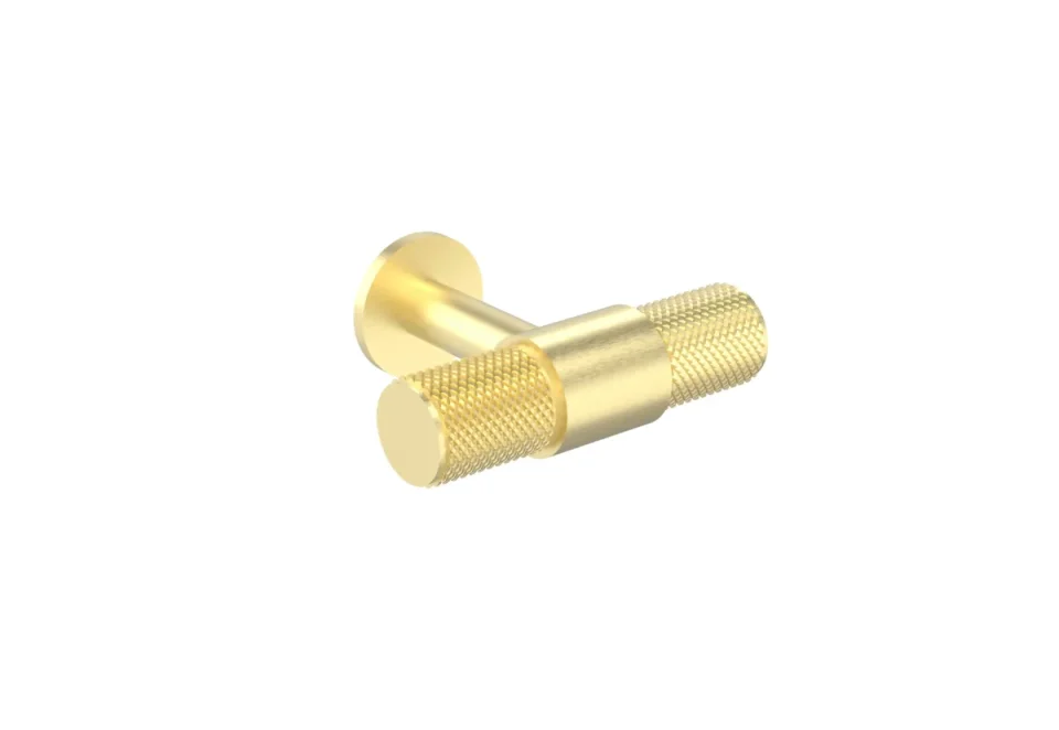 Saneux Malm Knob Handle - Brushed Brass product image - Image 3