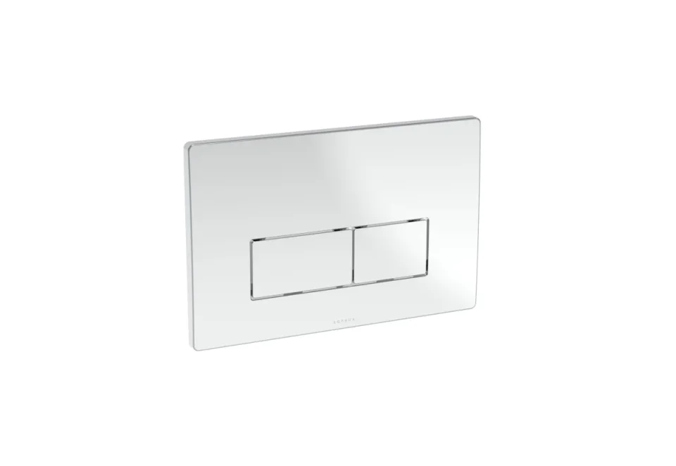 Saneux Flushe 2.0 Square Flush Plate Only - Chrome product image - Image 3