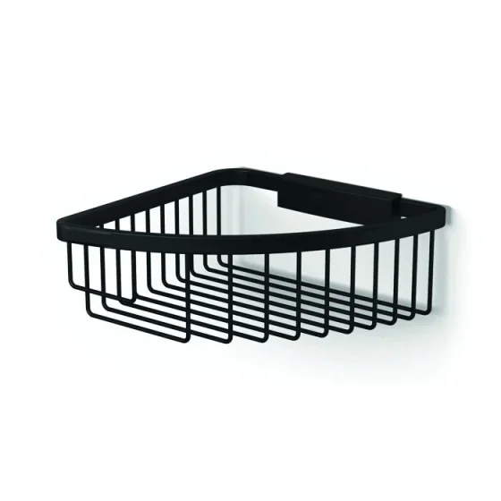 Hib Corner Shower Basket (black) - Traditional product image - Image 2