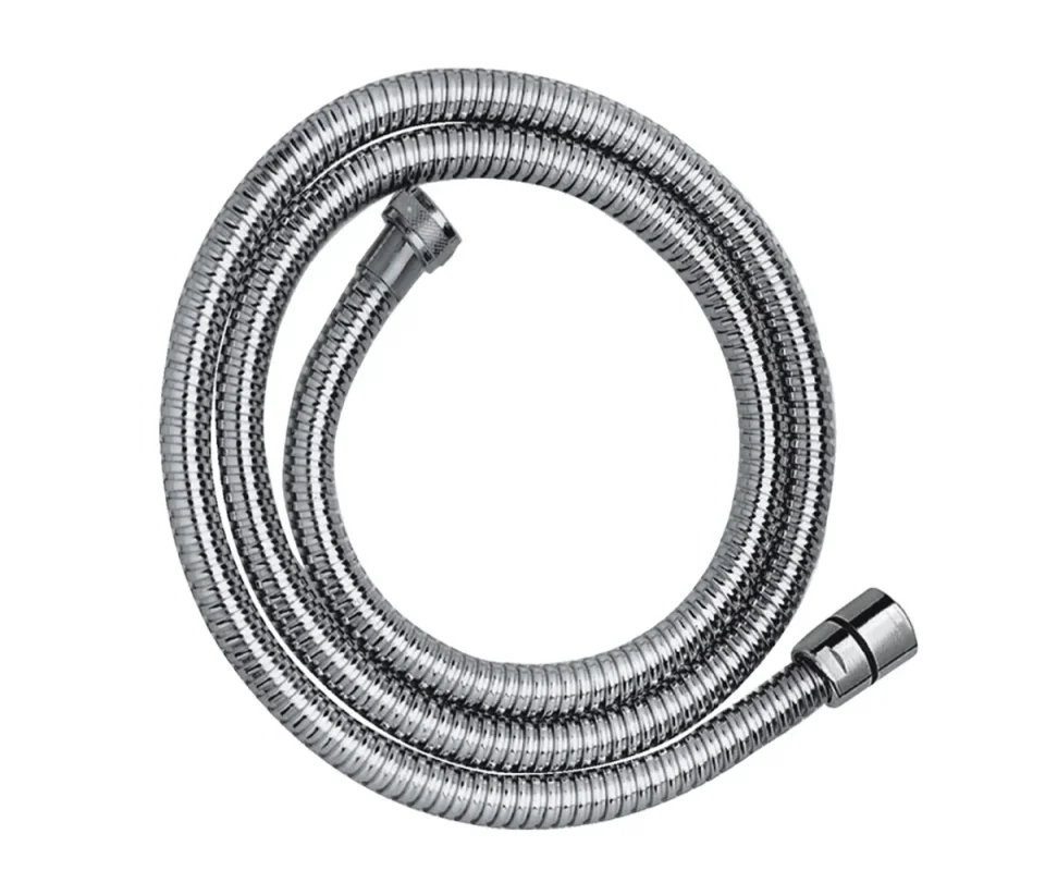 Just Taps Chrome Plated Metal Hose 1.50M Chrome product image - Image 2