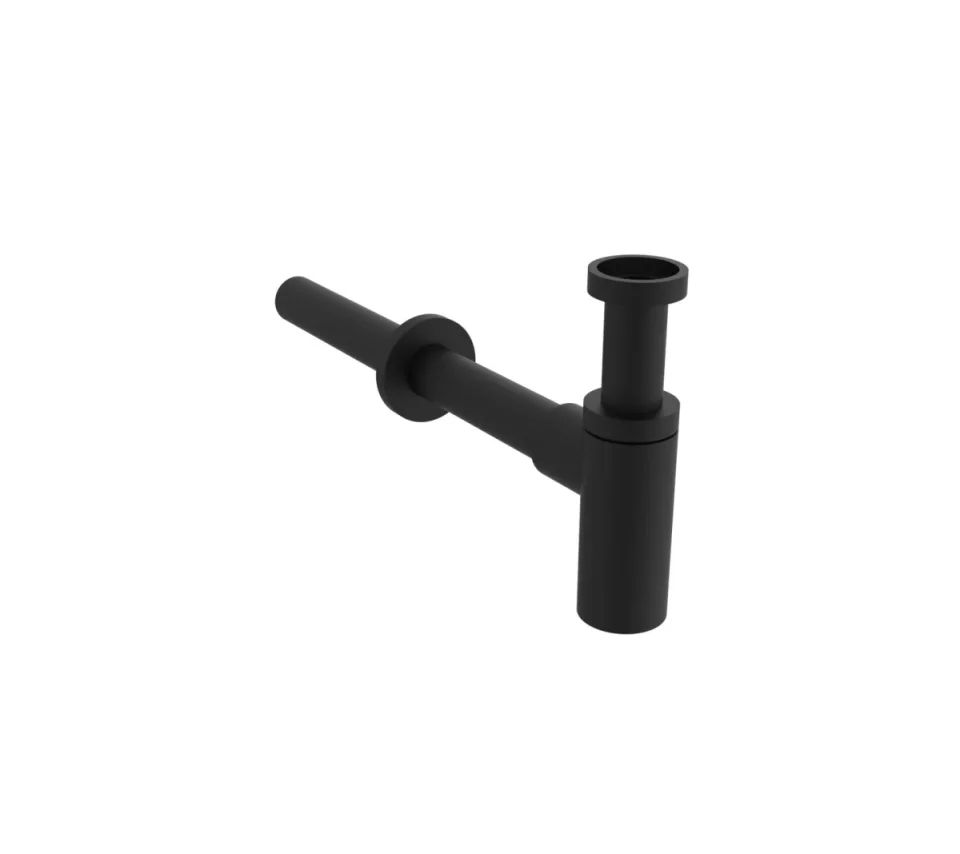 Saneux Cos Round Bottle Trap - Satin Black product image - Image 2