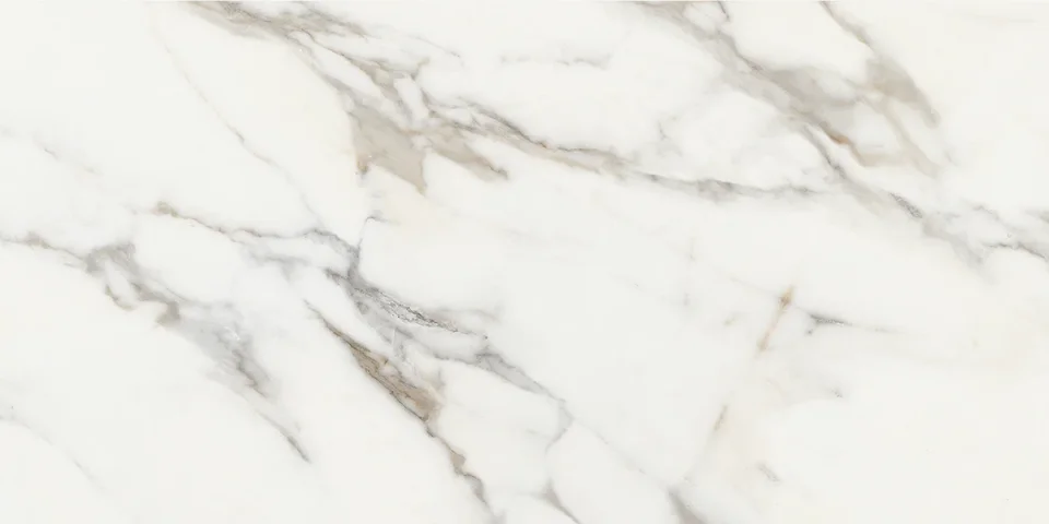 European Tiles Marmo CALACATTA GOLD 30 X 60 Rectified Matte Tile detail view - Image 9