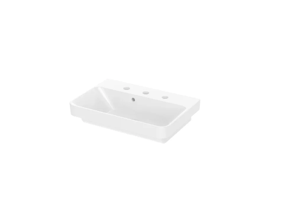 Saneux Hyde 55x37cm Washbasin 3th product image - Image 3