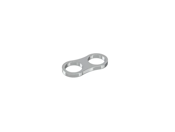 Saneux Cos Hose Retaining Ring - Chrome
