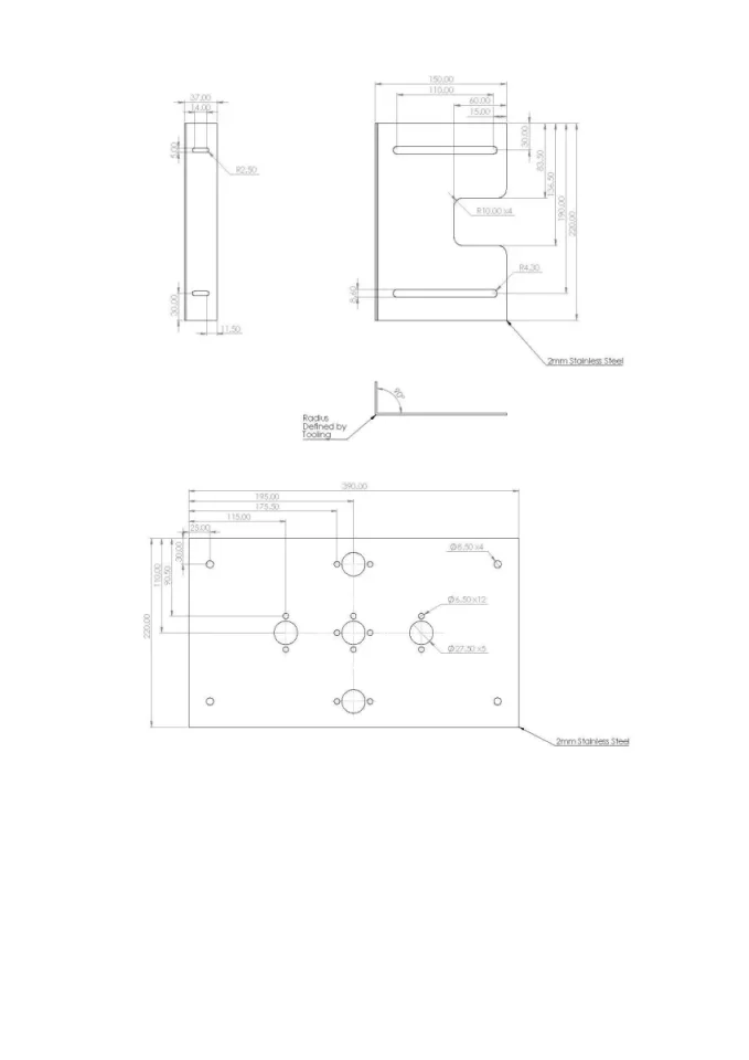 Saneux Valve Mounting Kit (for Vb019, Vb020, Vb021, Vb022) detail view - Image 2