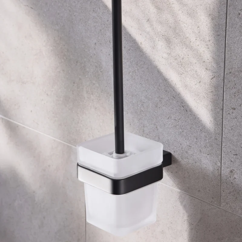 Hib Atto (black) Free Standing Toilet Brush And Holder product image - Image 3