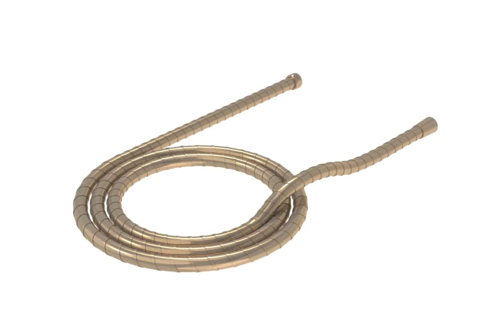 Saneux 1.5m Stainless Steel Shower Hose - Brushed Bronze product image - Image 2