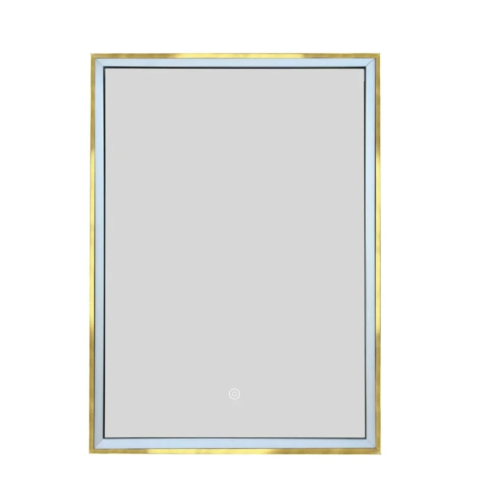 JTP Luca Recessed Mirror Cabinet Brushed Brass product image - Image 4