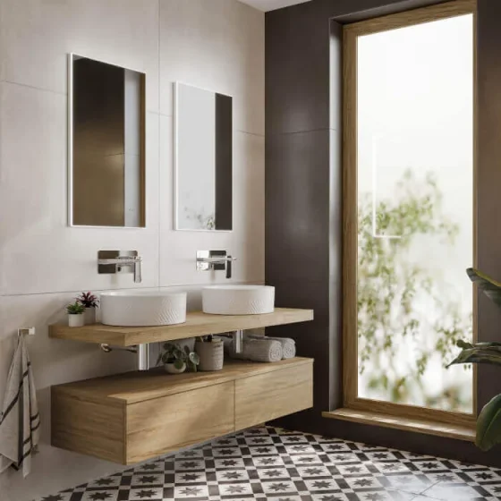 HIB - Blend Bathroom Units - Sherwood Oak product image - Image 2