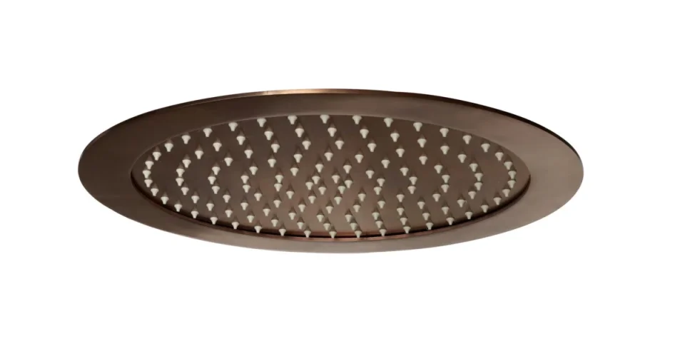 Just Taps Vos Ceiling Mounted 400mm Overhead Shower Brz product image - Image 2