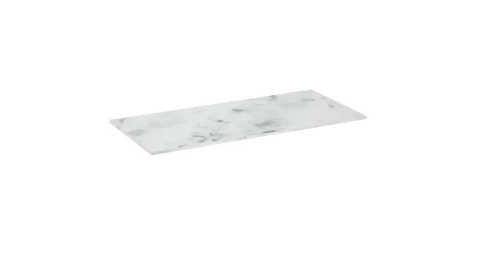 Saneux Uni 60cm Countertop - Matte Carrara White - 12mm product image - Image 2